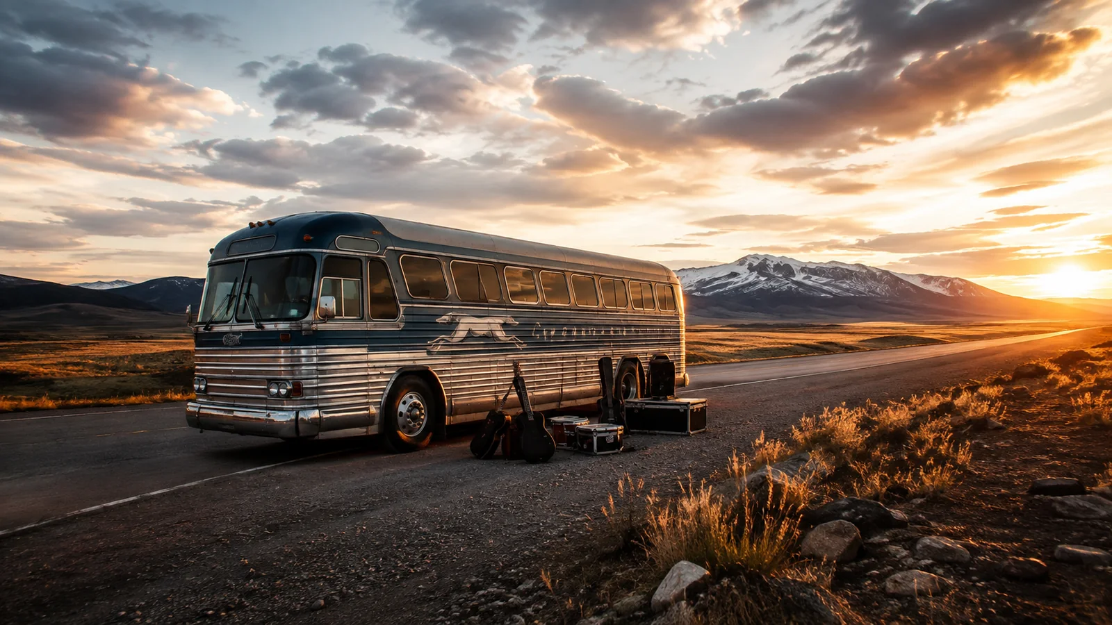 The M2WB Tour Bus - Mission Mountain Wood Band